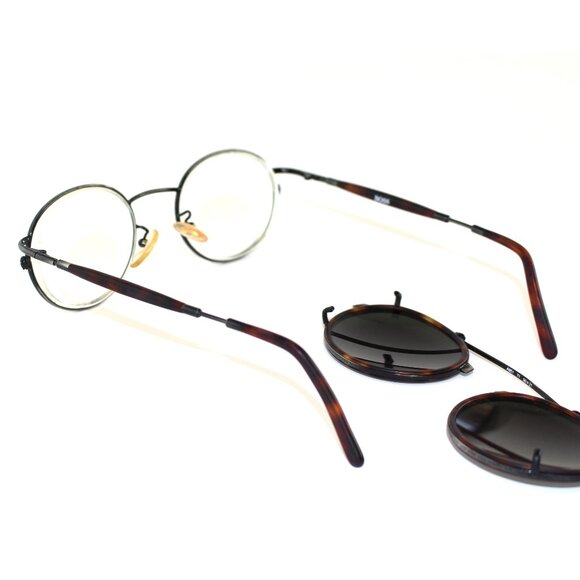 Hugo Boss 4764 Bottle Glasses with clip Size 72 50-21-140 Steampunk Sunglasses - Picture 8 of 9